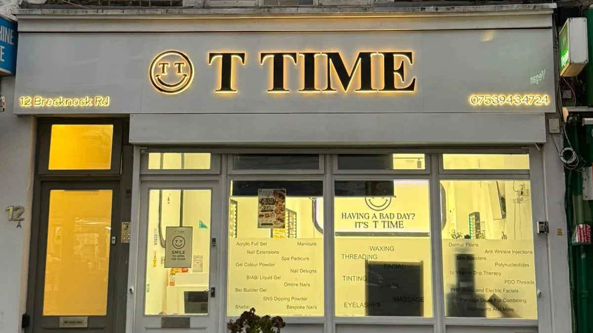 T TIME Nails & Beauty, 12 Brecknock Road